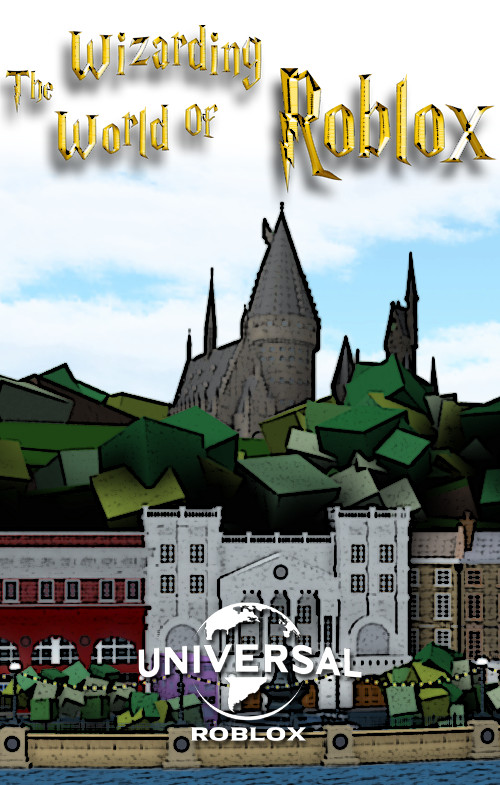 Universal Studios Roblox Park Poster - 