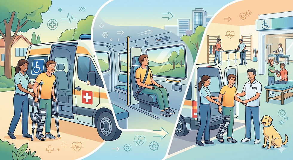  The Role of Medical Transportation in Physical Therapy and Rehab Recovery