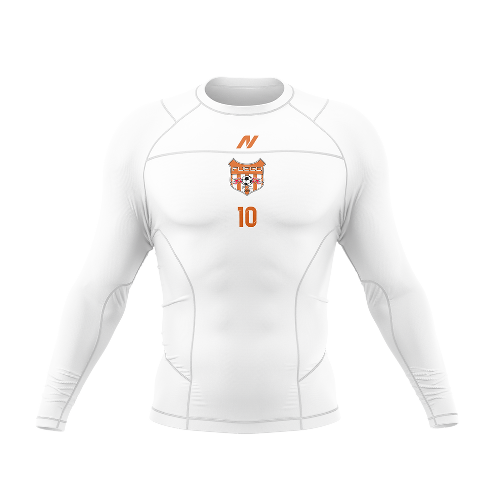 Livingston Fuego FC Compression Top (White)