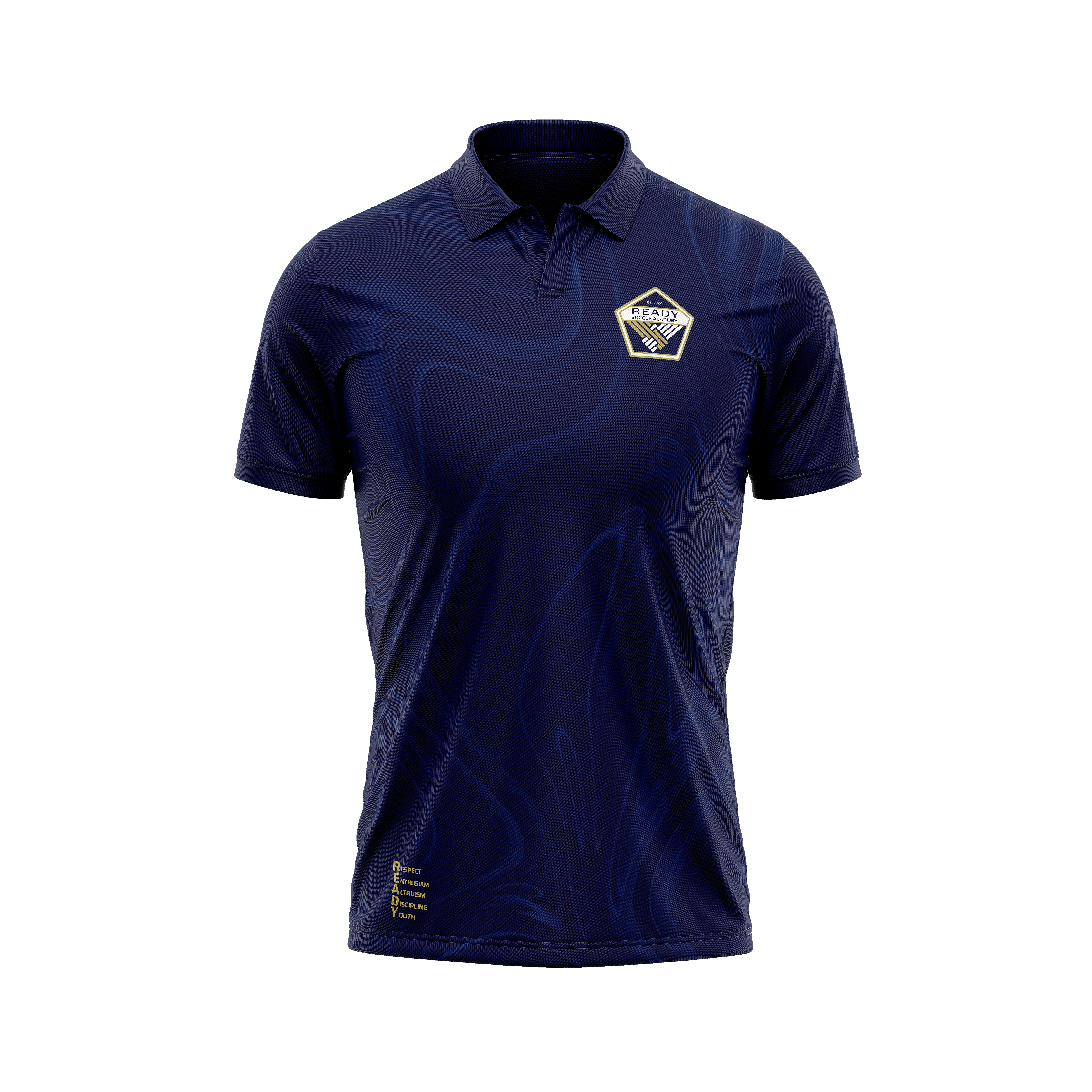 READY PREMIUM POLO SHIRT (BLUE)
