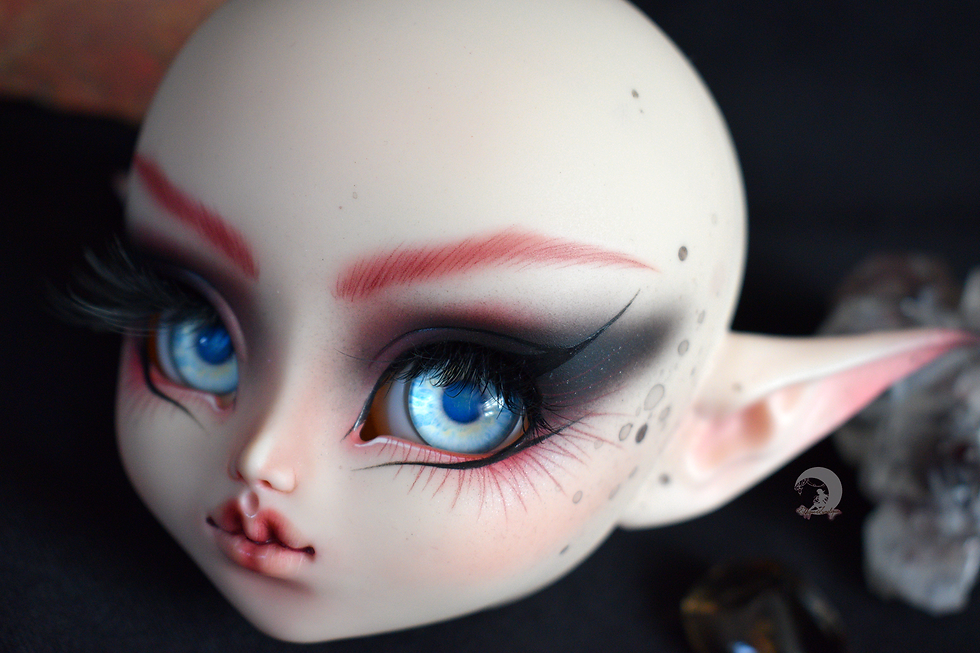 Miniature : Pullip FC head "série elfe" (personal collection) n°107