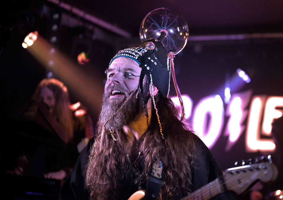 The Space Rock Band Henge playing a gig in Guildford at The Boileroom