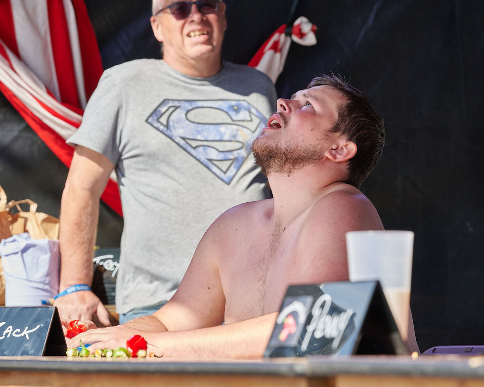 Chilli Eating Contest The Black Deer Festival