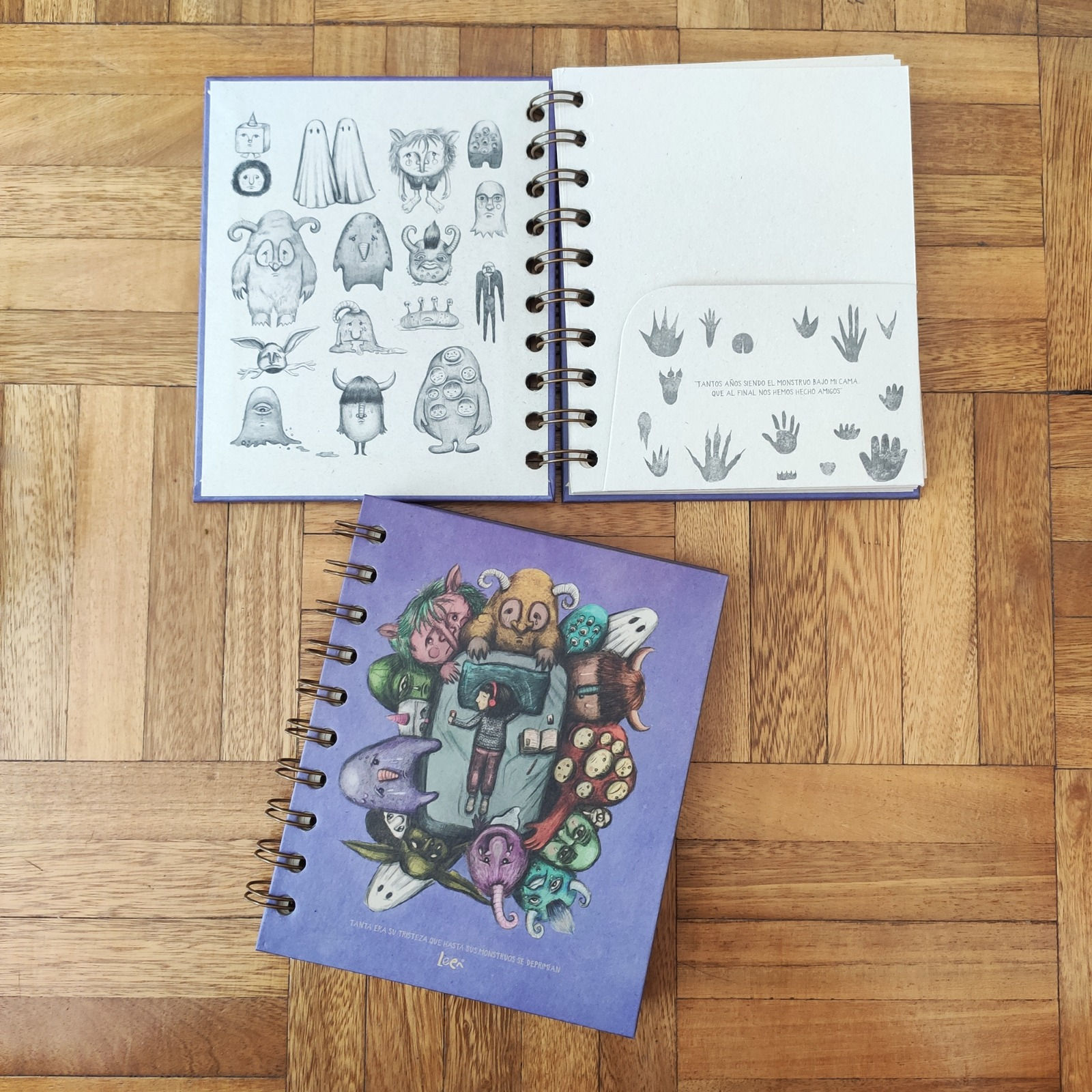 Cuaderno Bitácora Pocket de los Monstruos