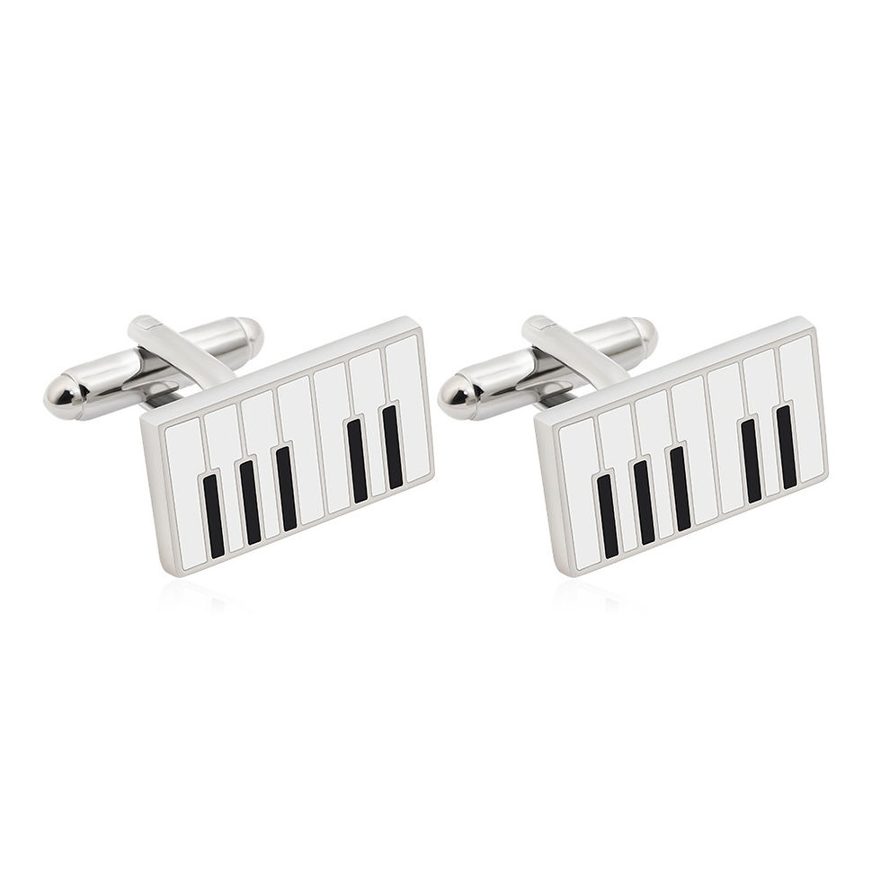 Mini Piano Cufflinks