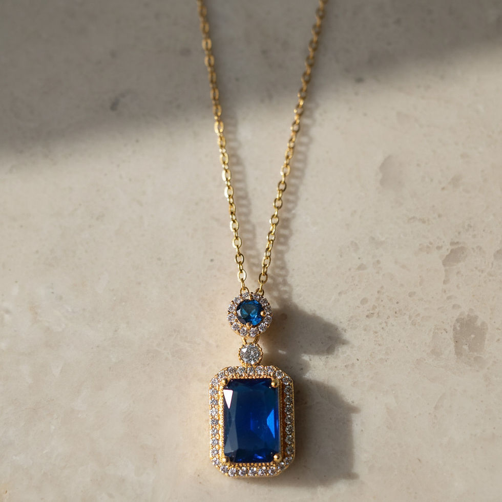 Thumbnail: Éclat Bleu Royale Necklace