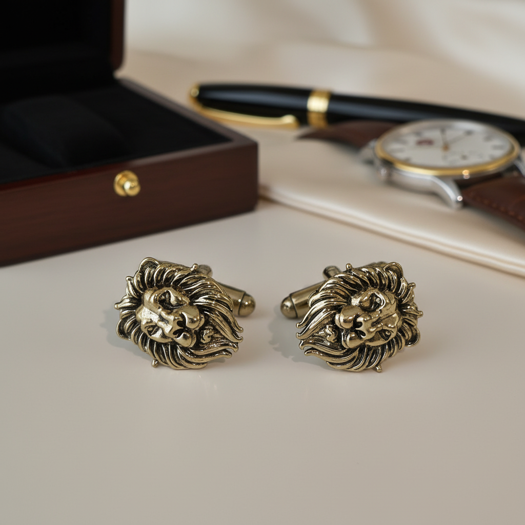 Majestic Lion Cufflinks