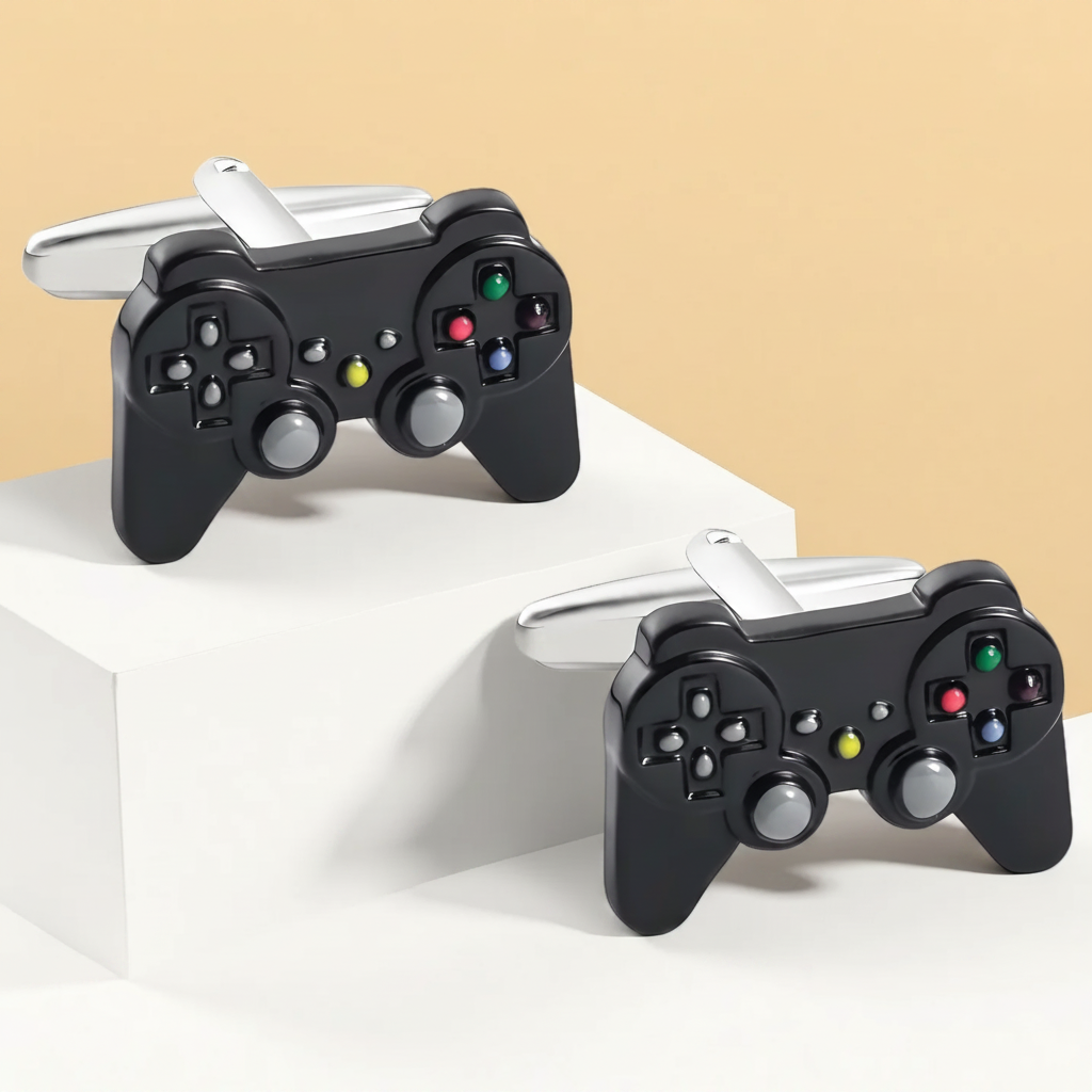 Distinctive Game Controller Cufflinks