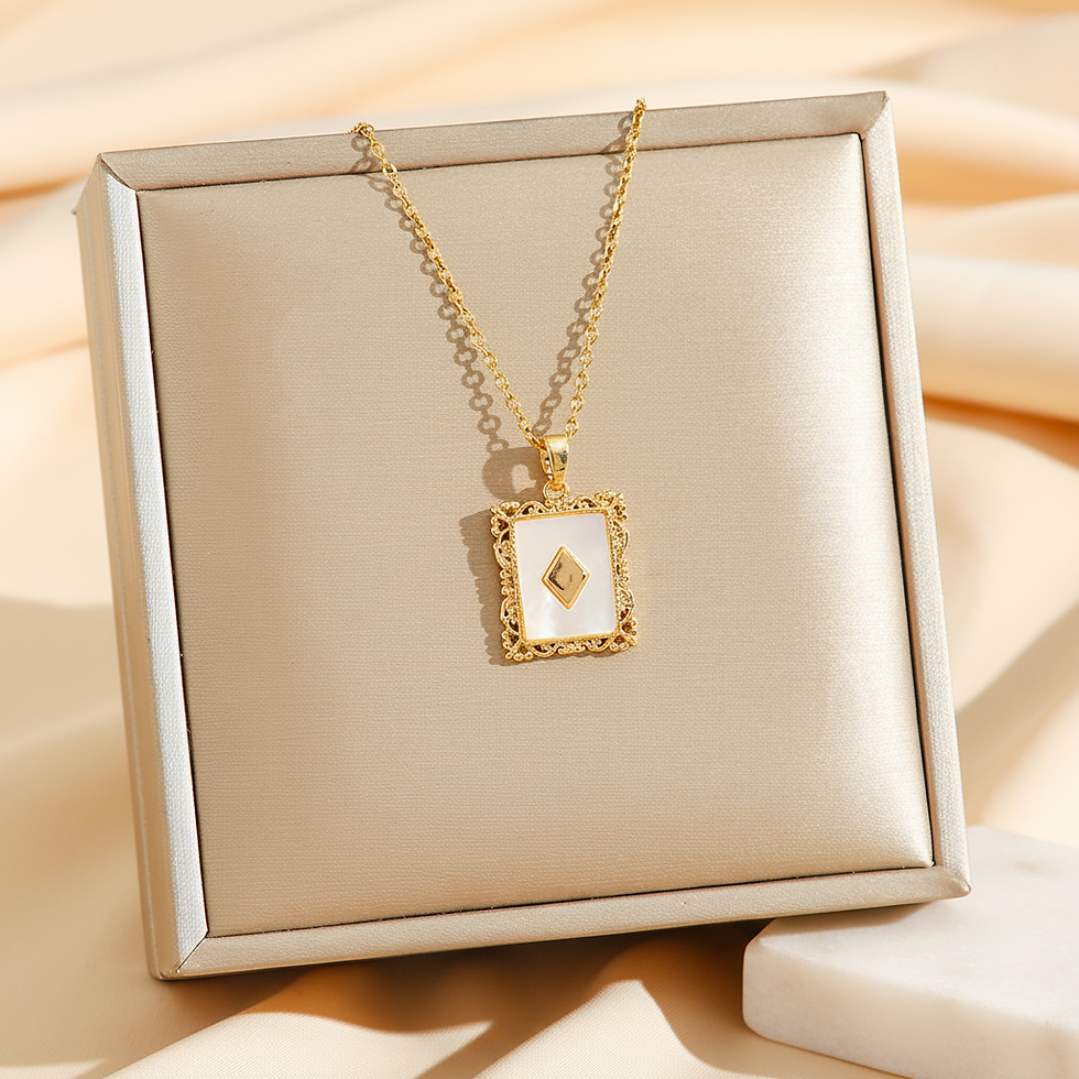 Thumbnail: Blanc Nacre Necklace