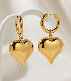 OS00606 Puffed Heart Hoop Dangler Earrings (3)_enhancement1.jpg