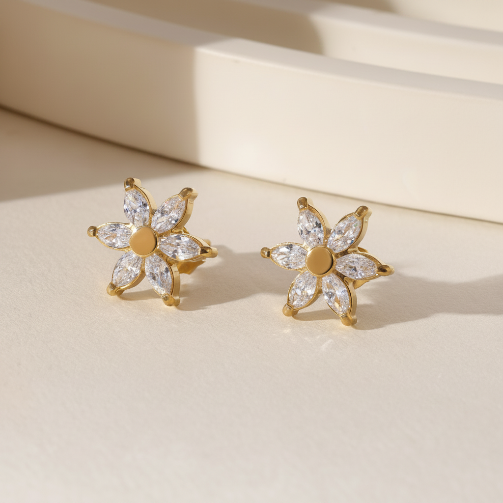 Fleur de Lumière Studs