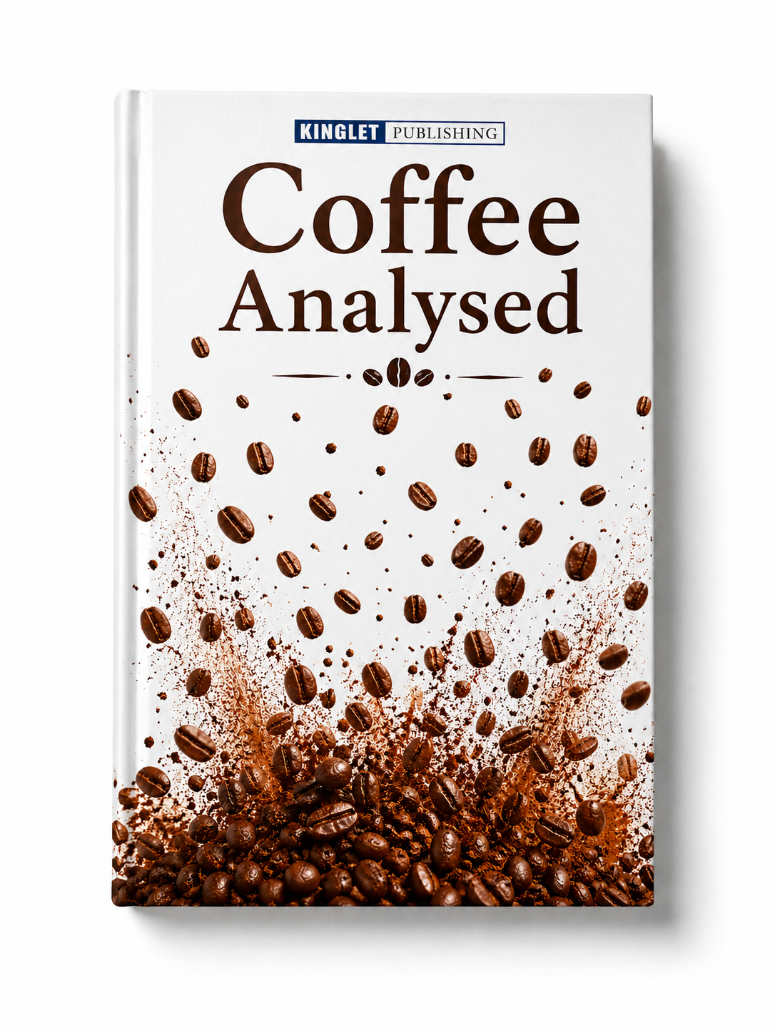 Coffee Analysed book on a white background