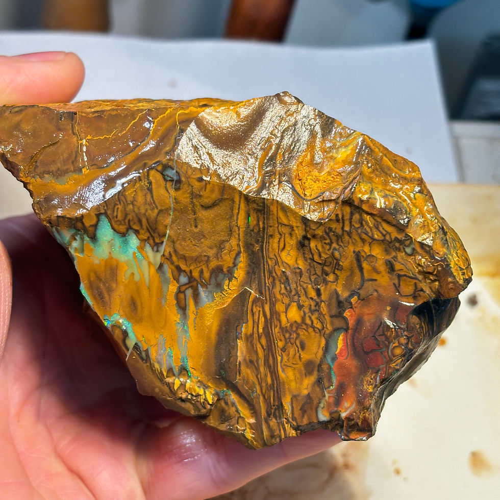 Koroit Boulder Opal Rough Piece 3765crt - BO-144