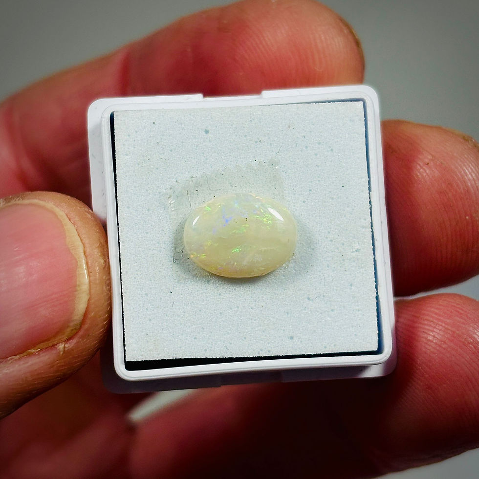 Olympic Oval White Opal 1.55crts - OPL204