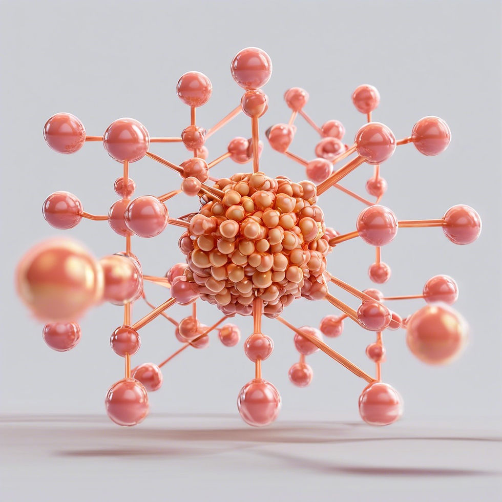 AI generating novel drug compounds and simulating molecular interactions