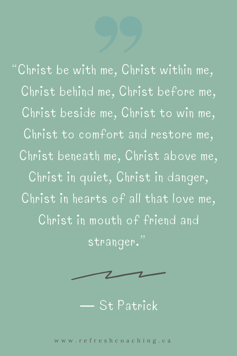 A St Patricks Day Prayer
