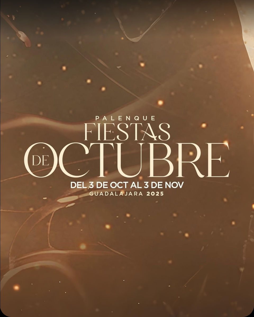 Portada de el palenque de las fiestas de octubre 2025