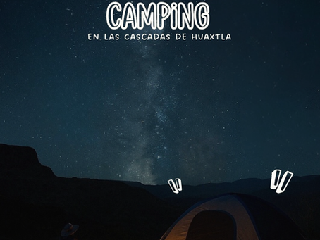 Camping en las cascadas de Huaxtla