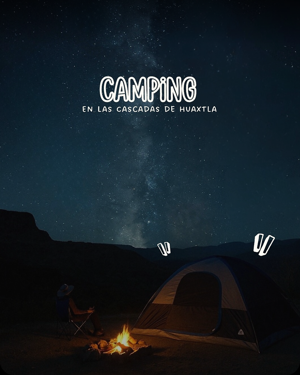 Camping en las cascadas de Huaxtla