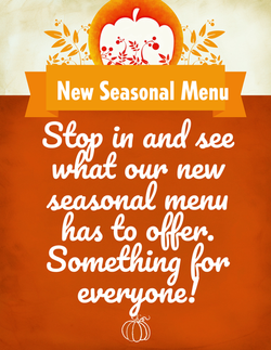 New Seasonal Menu
