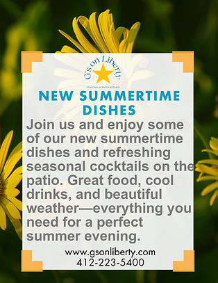 New Summer Dishes