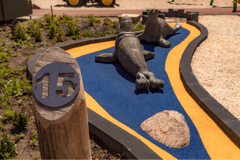 Minigolfbaan vakantiepark Zonnedorp