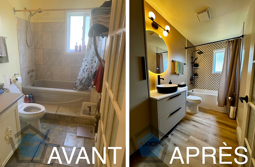 Client Satisfait
Salle de bain renové