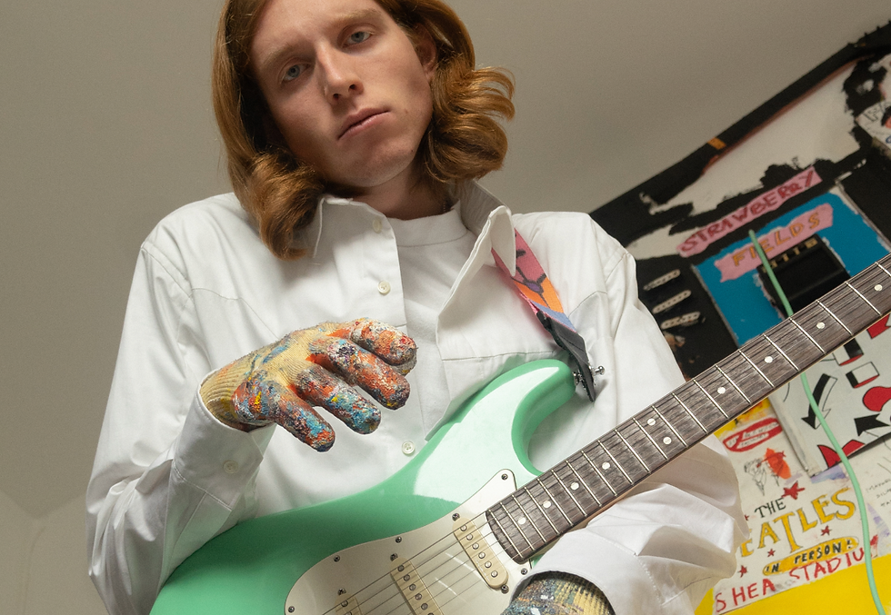 Fashion editorial mode homme artwork mode peinture - MAATOUT