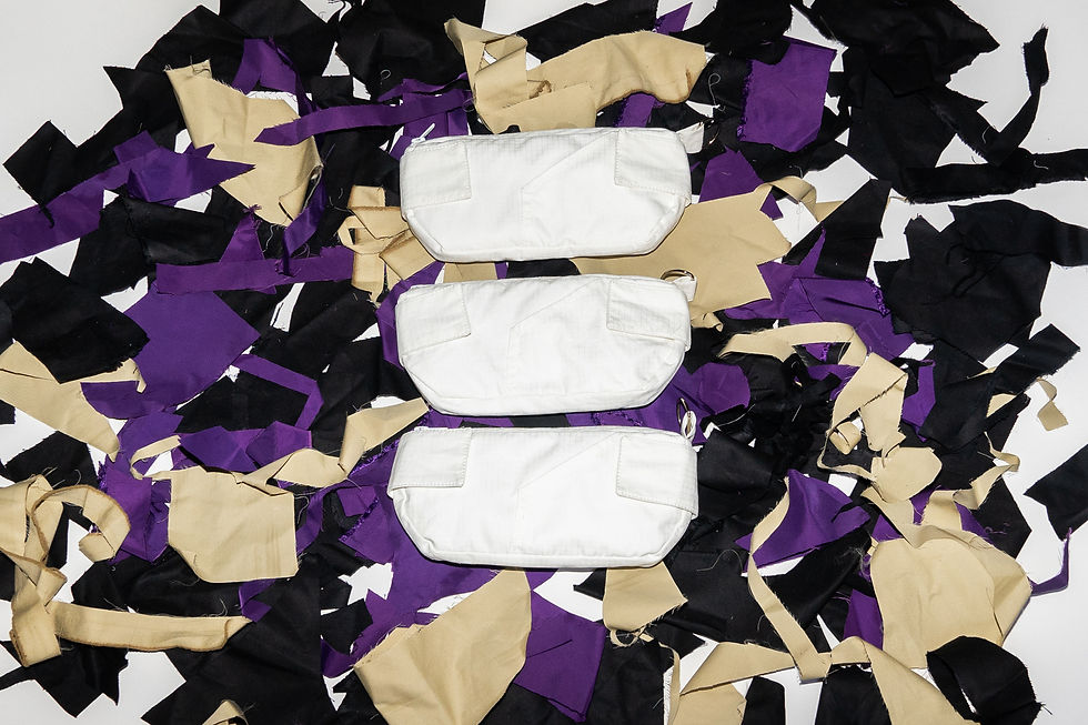 Game pocket with zip - MAATOUT