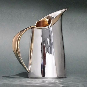 Silver cream jug