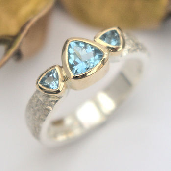 Aquamarine ring