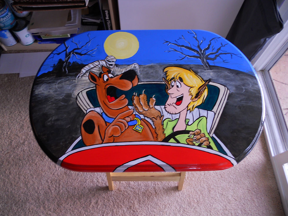 Scooby Tray Table | Commissioned