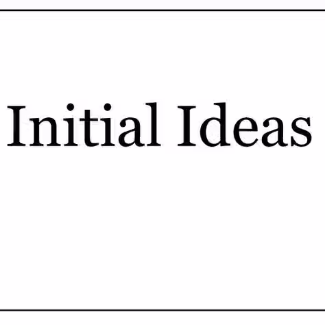 Initial ideas