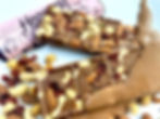 Milk  Chocolate 32%  Fruit & Nut artistic shot