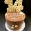 Thumbnail: Heavenly Celebration cake with 14 topper and personalised message