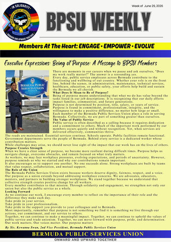 BPSU Weekly - June 29, 2026