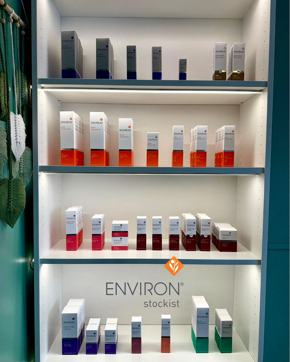 Shelf with Environ product