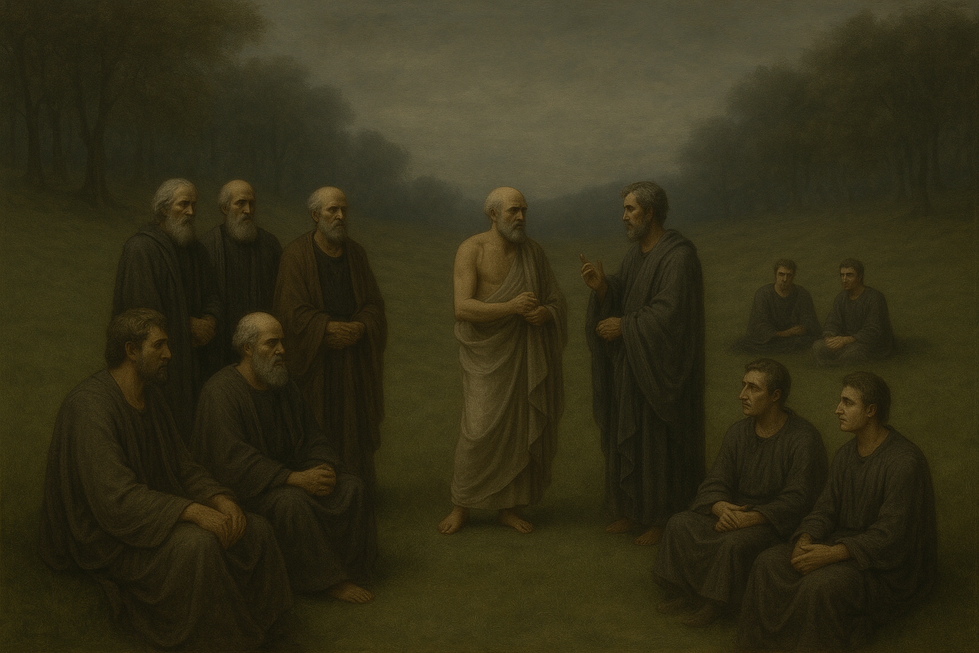 Philosophers in an Eternal Landscape