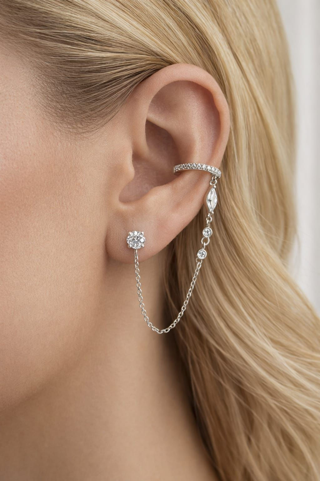 עגיל שרשרת עיטורים הליקס