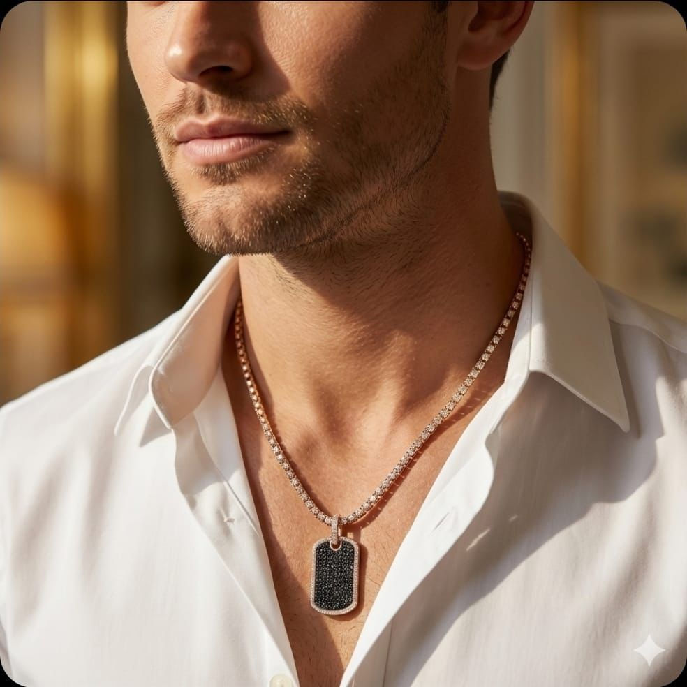 שרשרת אייס ותליון פלטה