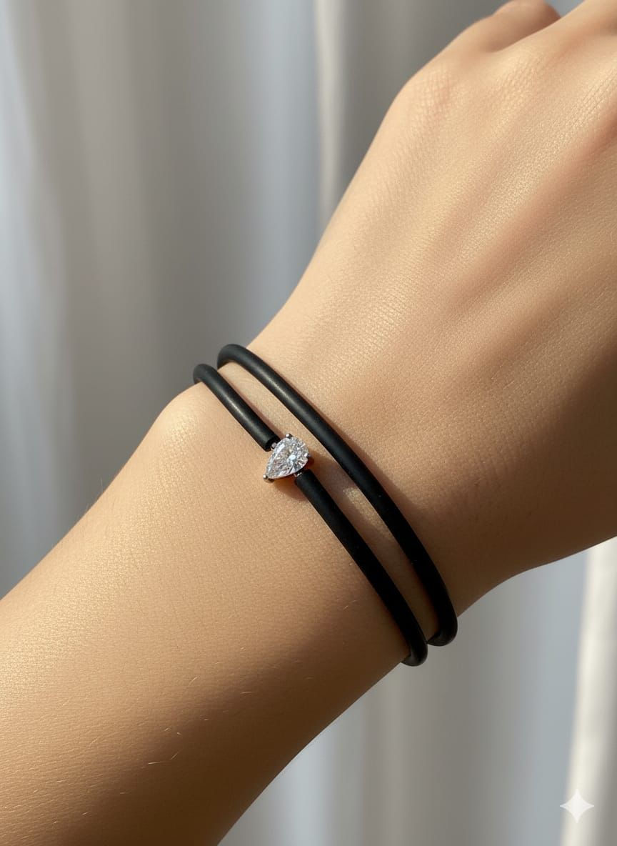 צמיד סיליקון טיפה 