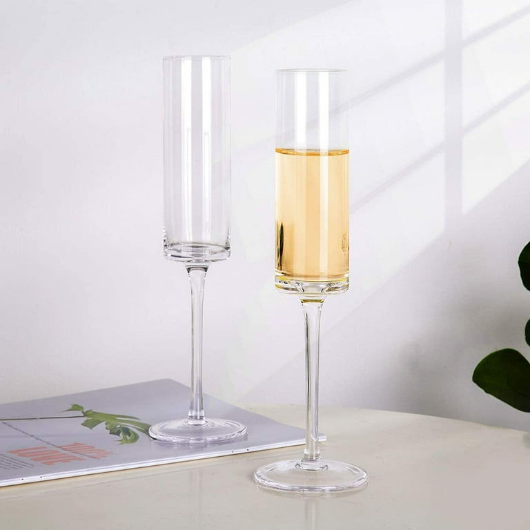 Sleek Champagne Glass | Wine glass | Set of 2