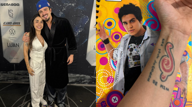 Fã realiza sonho de 12 anos ao ser chamada por Luan Santana no palco em Pato Branco