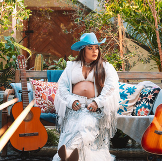 Lauana Prado durante a divulgação do projeto "Cantos da Casa".