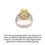 Thumbnail: 6.23 carat natural fancy yellow oval shape ring