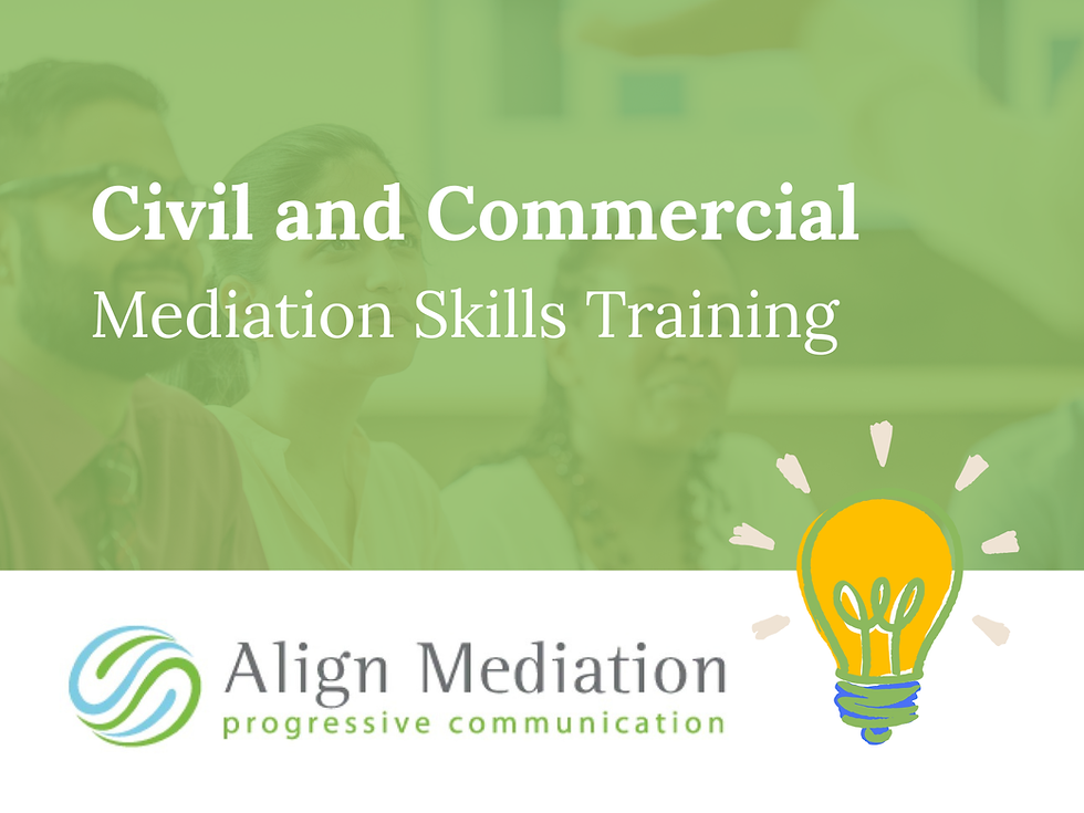 Mediation Training - With Align Mediation