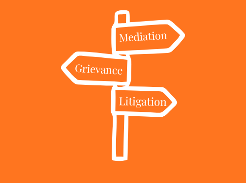 Mediation or Court? Essat Mediation Sign Posting