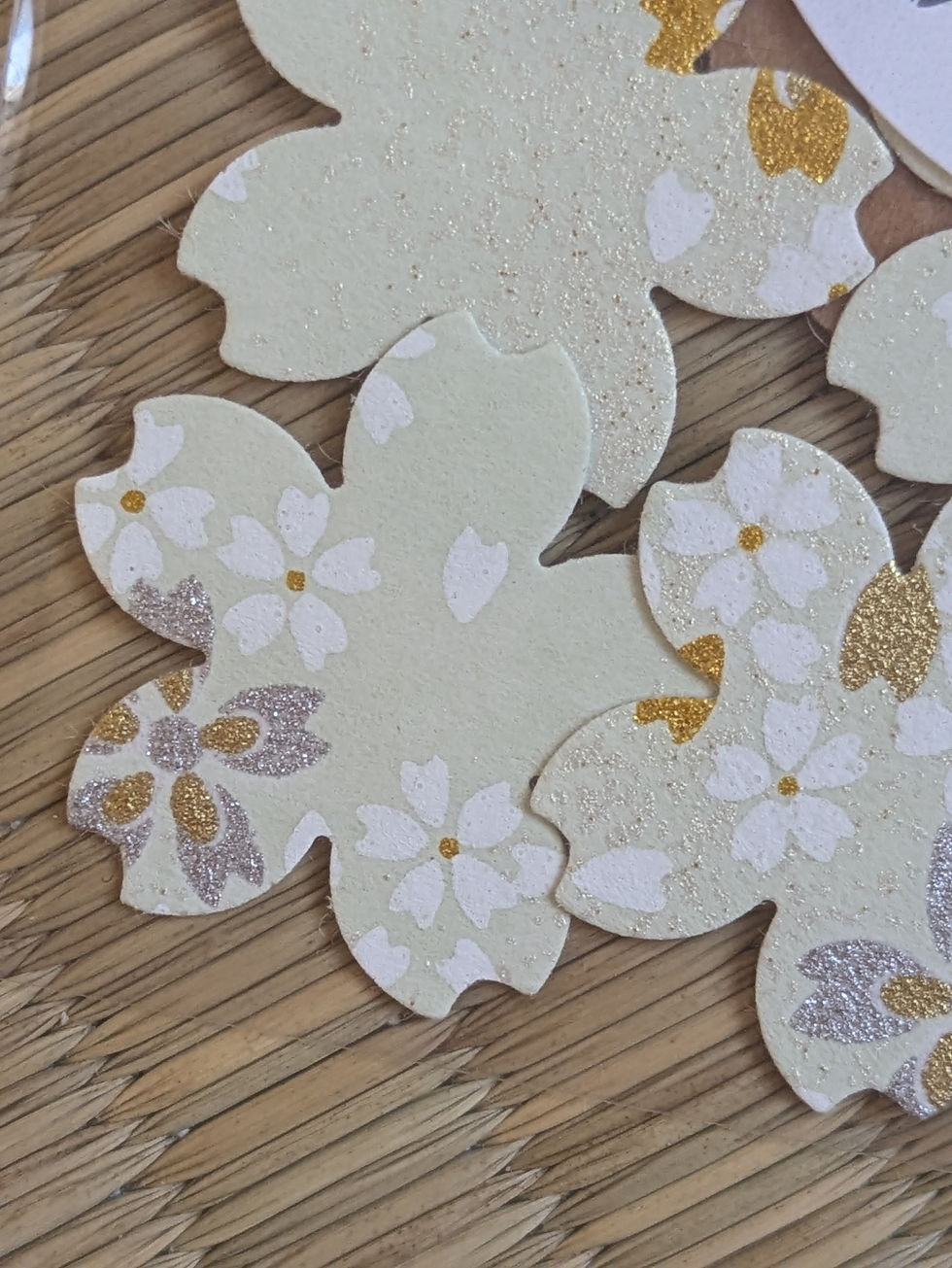 Miniature : Stickers autocollants japonais - Sakura - Blanc