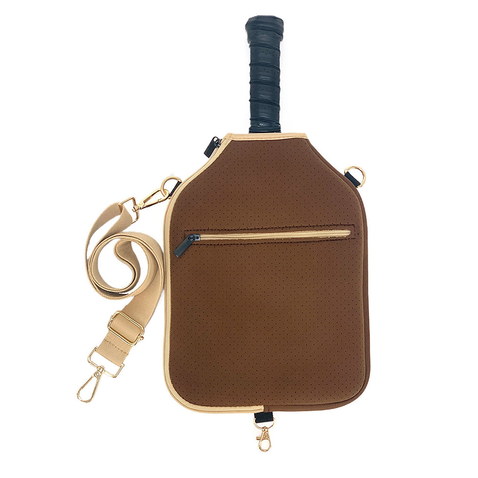 Thumbnail: Diving  Cute Pink Fabric Pickle Ball Ratchet Storage Bag