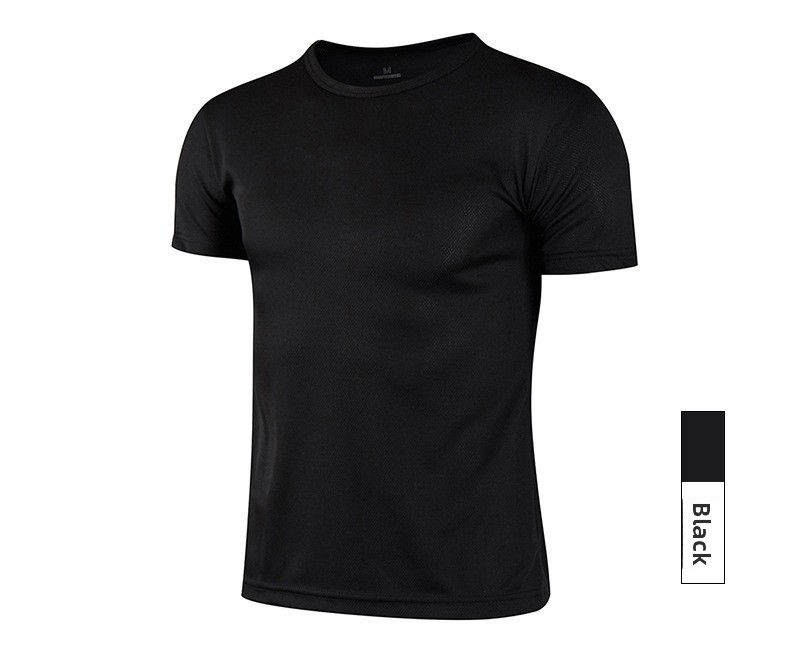 Thumbnail: Quick Dry Round Neck Short Sleeve T-Shirt